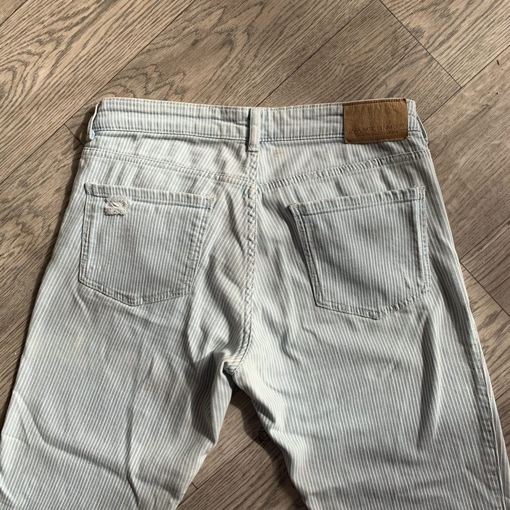 Striped cute casual jeans